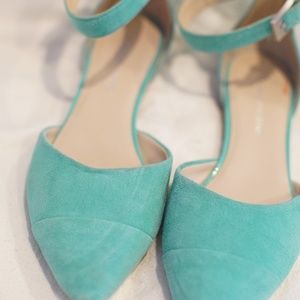 Franco Sarto Pointed Toe flats with strap